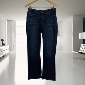 Lee Slender Secret Dark Wash Bootcut Jeans Size 10M – Flattering Lower Waist Fit